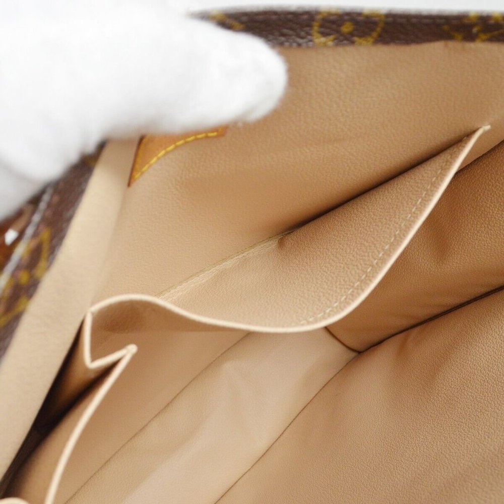 Louis Vuitton Sac Plat Hand Tote Bag Monogram - Picture 7 of 9